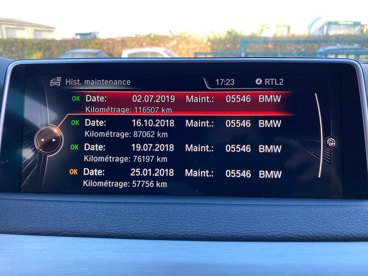 Bmw X5 25D 231CV 7 PLACES LOUNGE PLUS (F15) ui