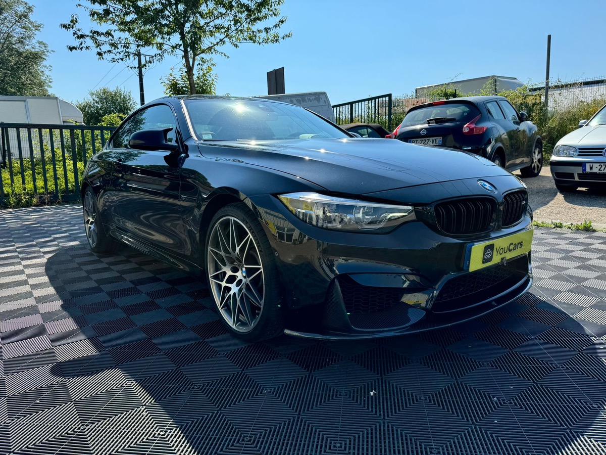 Bmw M4 Coupé Compétition 3.0 DKG CARBONE FRANÇAIS 450 cv Boîte auto