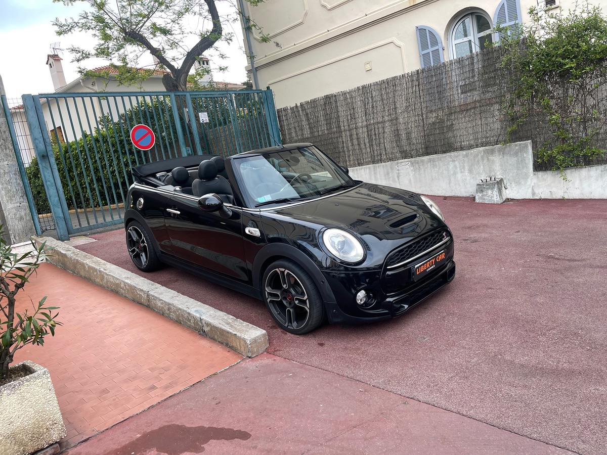 Mini Cabrio cooper s 192 CV / JANTES GP / BLACK