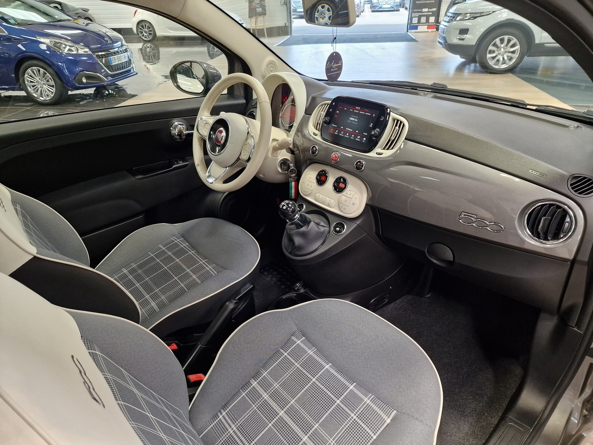 Fiat 500 PHASE 2 1.2 69 LOUNGE TOIT PANO B