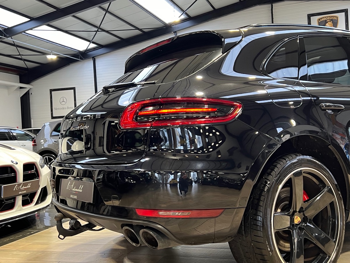 Porsche MACAN TURBO 3.6 V6 400CV TO/ACC/CHRONO/BOSE/ATTELAGE ELEC