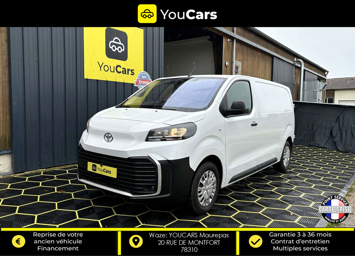 Toyota ProAce II Confort 2.0 145 cv PREMIERE MAIN TVA RECUPERABLE CAMERA 360 VEHICULE NEUF