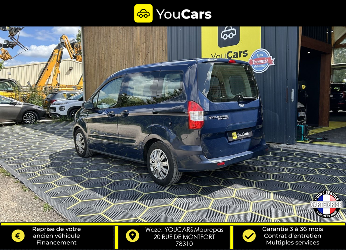 Ford Tourneo Courier 1.5 TDCi Combi court 75 cv ENTRETIEN FORD - GPS