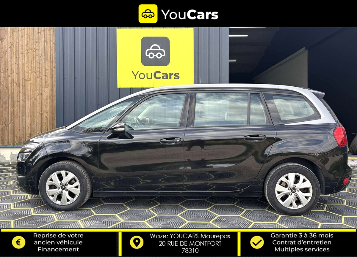 Citroën C4 Grand Picasso II 1.6 e-HDi FAP ETG6  115 cv RADAR DE RECUL 7 PLACES