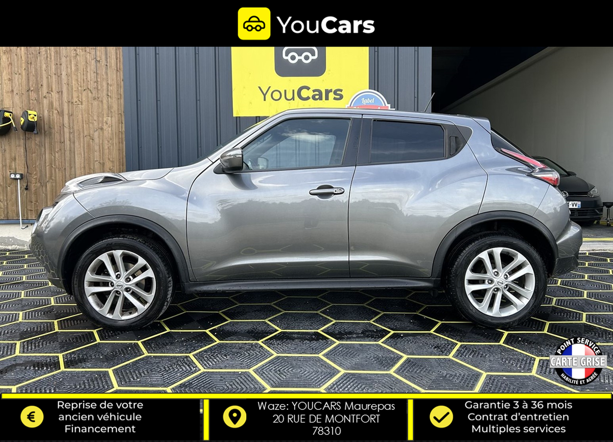 Nissan Juke CONNECTA UK Phase 3 1.5 dCi S&S 110 cv COURROIE DE DIST FAITE - CAMERA DE RECUL - GPS