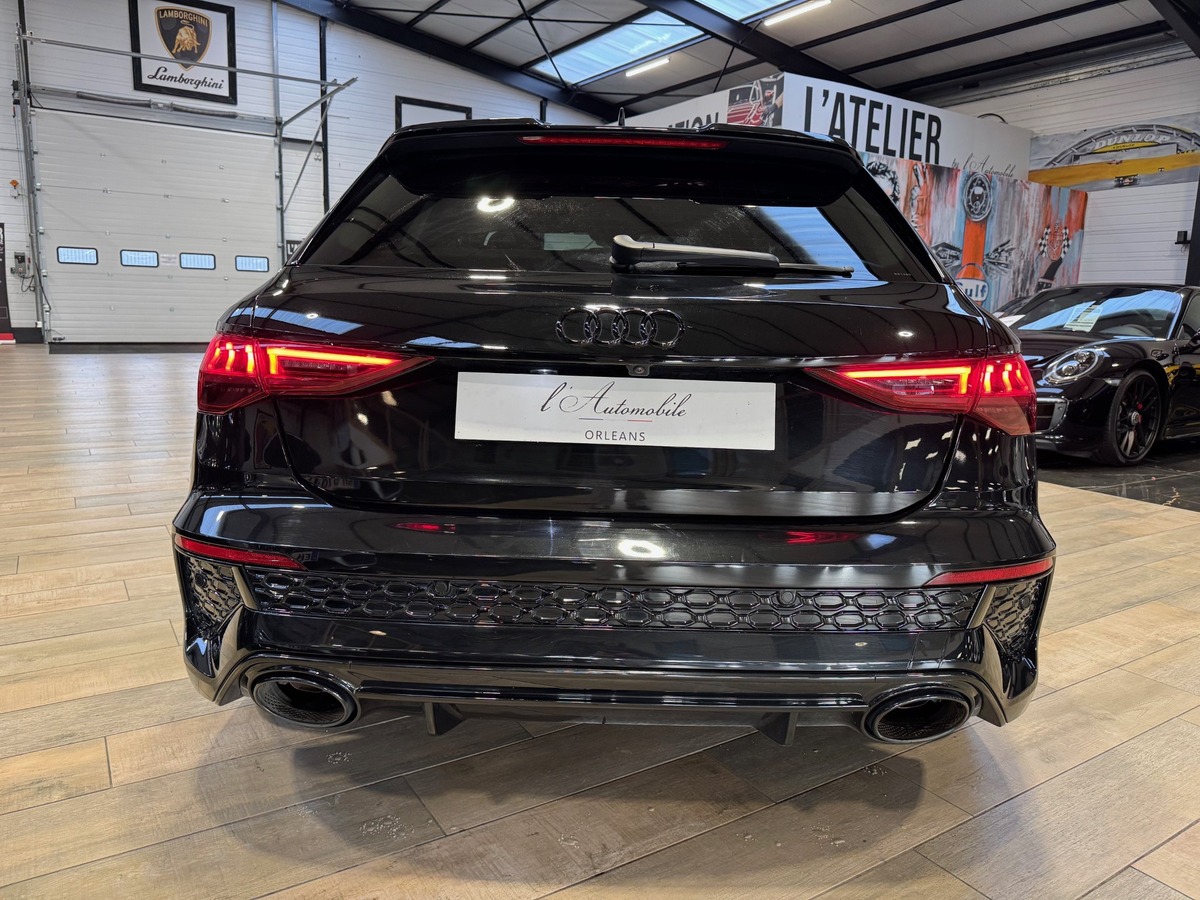 Audi RS3 Sportback QUATTRO 2.5 TFSI 400CV FULL BLACK ORIGINE FRANCE