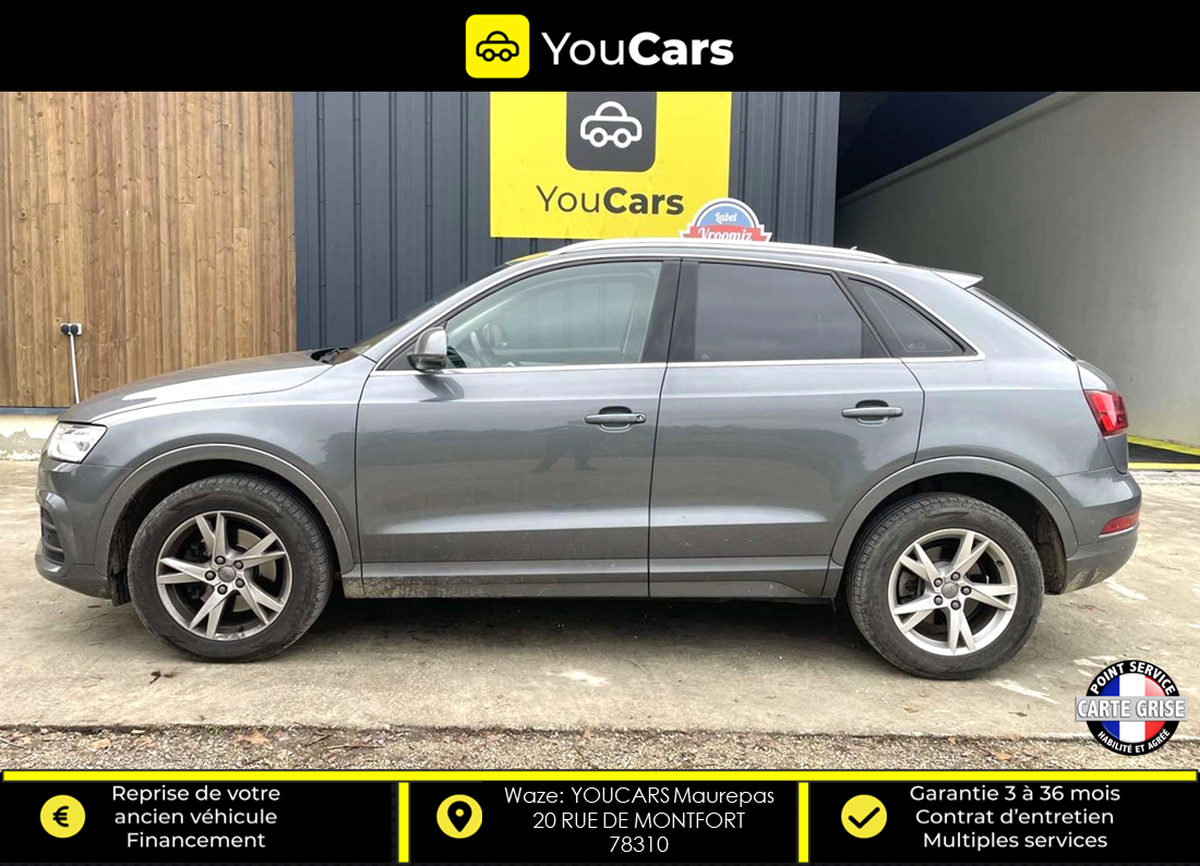 Audi Q3 Quattro Phase 2 2.0 TDI S Tronic7 150 cv Boîte auto SIEGES CHAUFFANTS