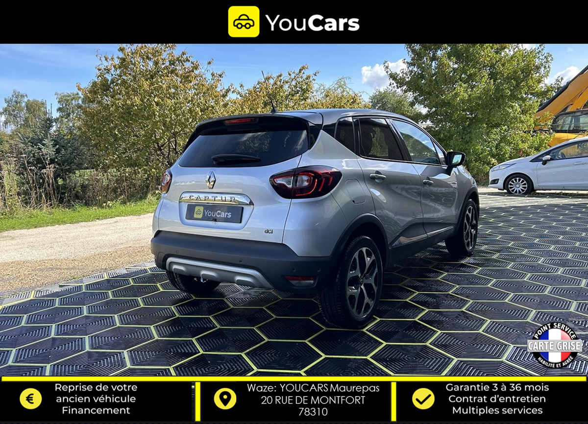 RENAULT Captur INTENS Phase 2 1.5 dCi 90 cv ENTRETIEN RENAULT - COURROIE DE DISTRIBUTION FAITE