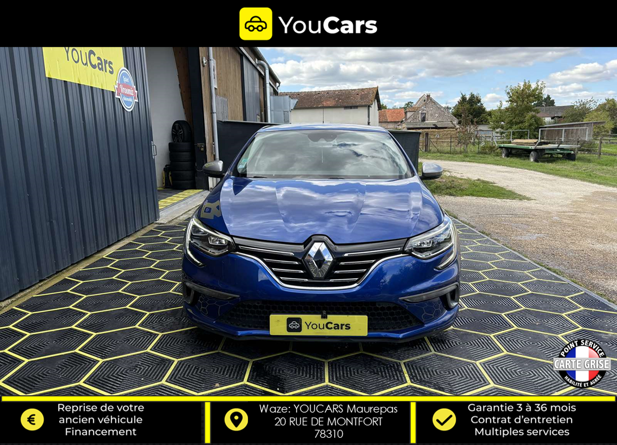 RENAULT Megane 4 GT LINE 1.3 TCe  140 cv CAMERA DE RECUL