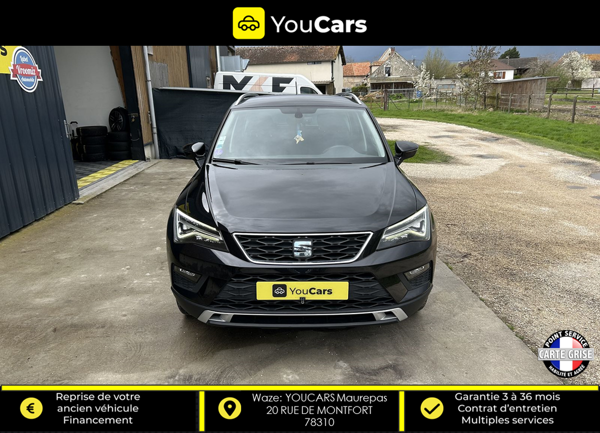 Seat Ateca STYLE 1.4 TSI 150 cv APPLE CARPLAY - CAMERA DE RECUL