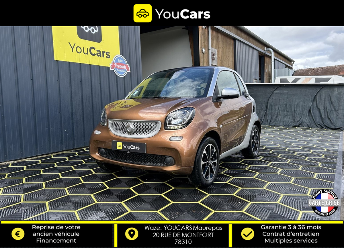 Smart FORTWO 0.9 TI Coupé twinamic 90 cv BOITE AUTO