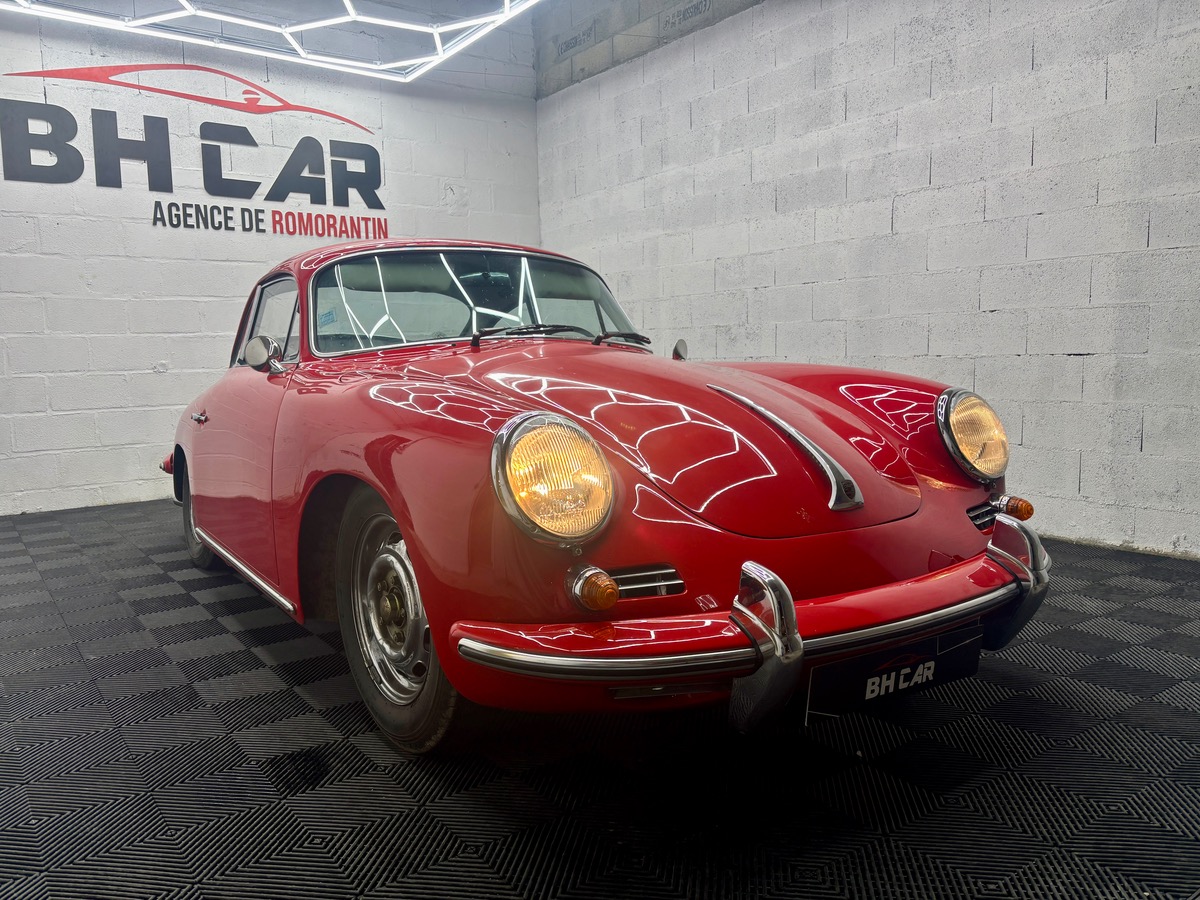 Image: Porsche 356 SC 95cv 1965 1400km 100% Restauré