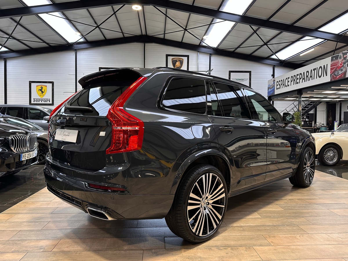 Volvo XC90 T8 AWD 303 + 87ch R-Design Geartronic - 7 places - 1ère Main - Options +++