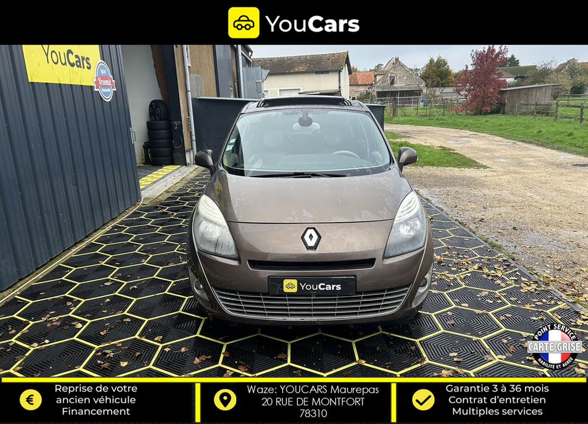 RENAULT Grand Scenic EXECPTION III 2.0 dCi  7 PLACES 150 cv TOIT OUVRANT - SIEGES ELECTRIQUES AV