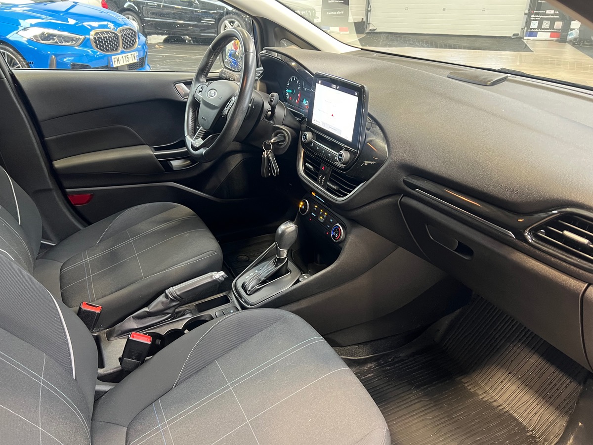 Ford Fiesta VI 1.0 ECOBOOST 100 ch S&S BVA DEEP IMPACT BLUE /GPS/CAMERA/BLUETOOTH/