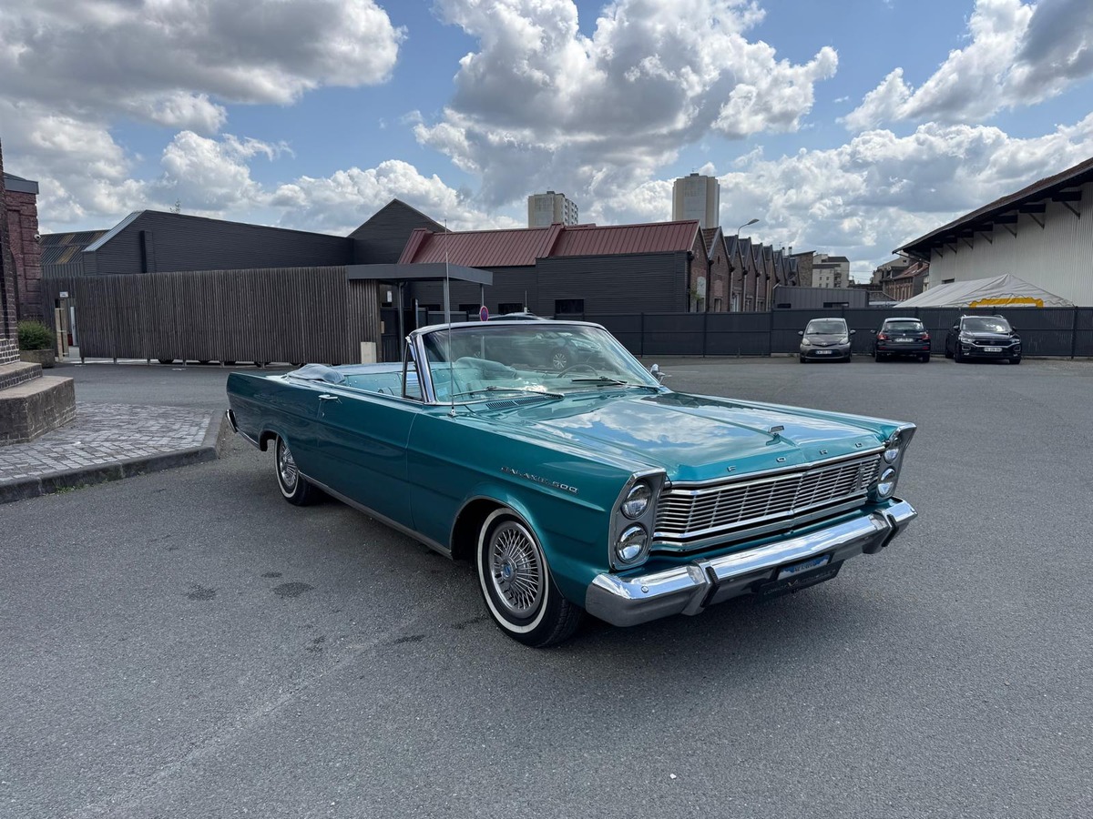 Ford Galaxie 500 V8 352 Ci 1965 CABRIOLET Génération 3
