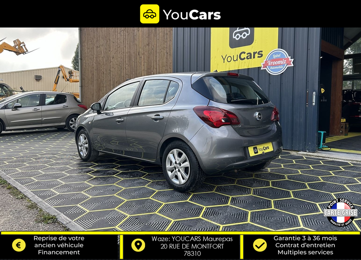 Opel Corsa 5 Portes 1.4 i 90 cv FACTURE D'ENTRETIEN - BLUETOOTH MUSIC