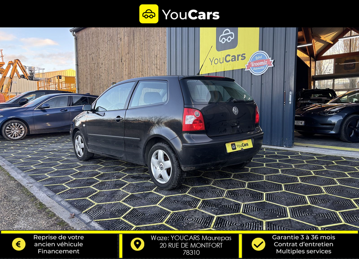 Volkswagen Polo IV 1.2 i 64cv IDEAL JEUNE PERMIS ENTRETIEN COMPLET