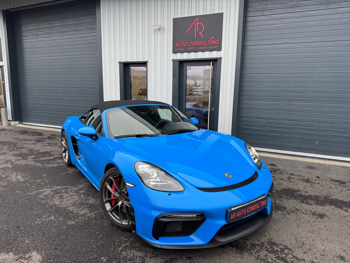 Porsche Boxster Spyder 420CH 4.0