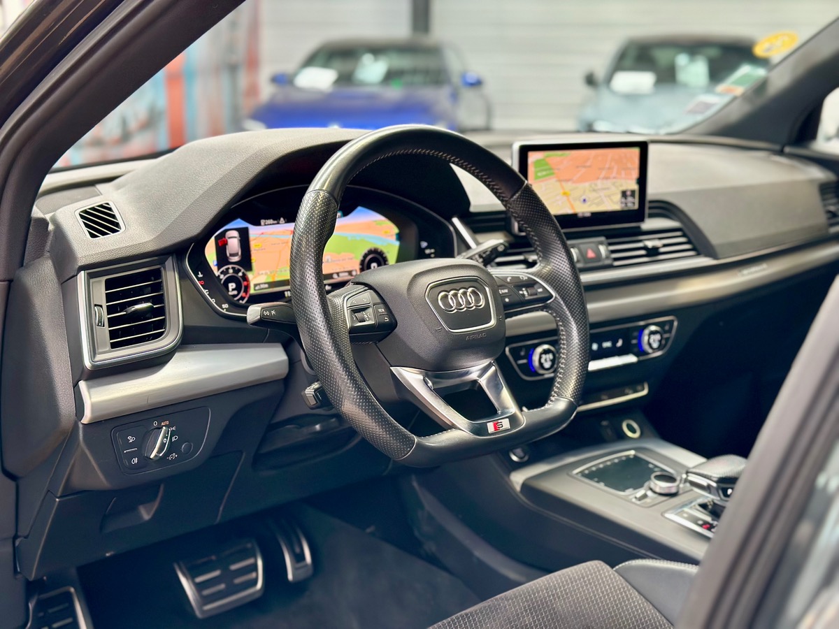 Audi Q5 II 2.0 TDI 190 S Line Quattro S Tronic 7 + Attelage b