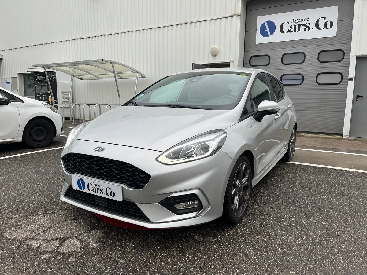 Ford Fiesta 1.0 ECOBOOST MHEV 125ch ST-LINE X, SUIVI FORD, CHARGEUR A INDUCTION, CARPLAY, REGULATEUR