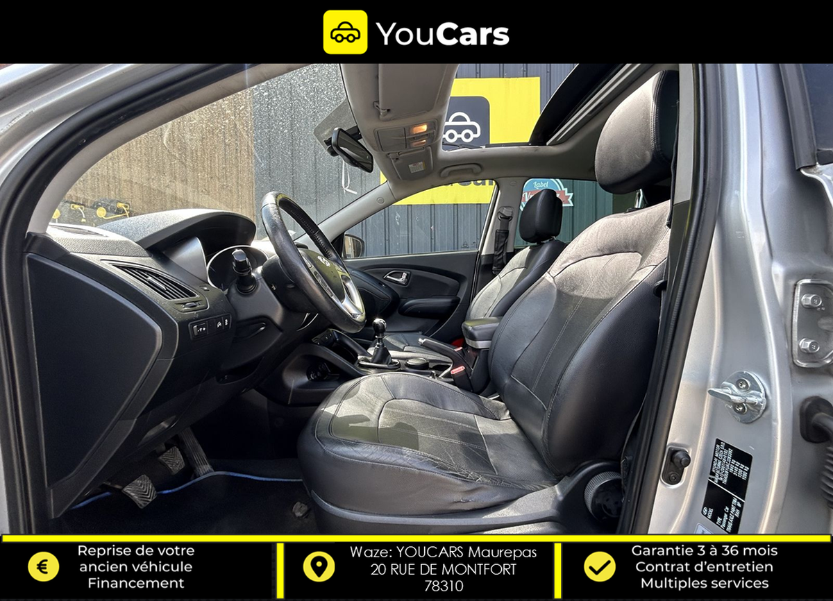 Hyundai ix35 PACK PREMIUM 1.7 CRDi 115 cv TOIT OUVRANT - SIEGES CHAUFFANTS AV/AR - GPS