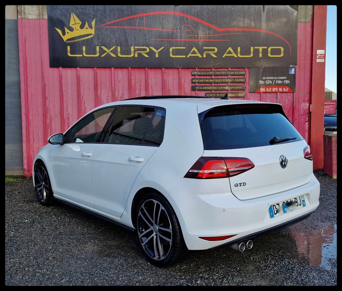 Volkswagen GOLF 7 GTD - 2L TDI 184CV - DSG - TOIT OUVRANT - GPS - Annonce