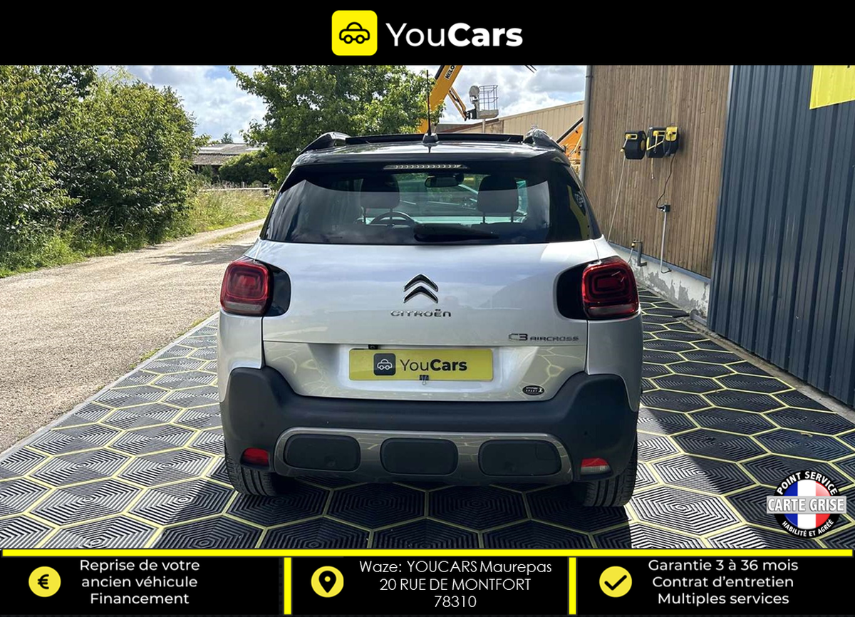 Citroën C3 Aircross 1.2 PureTech 110 cv TOIT OUVRANT CAMERA DE RECUL APPLE CARPLAY DISTRIBUTION FAIT