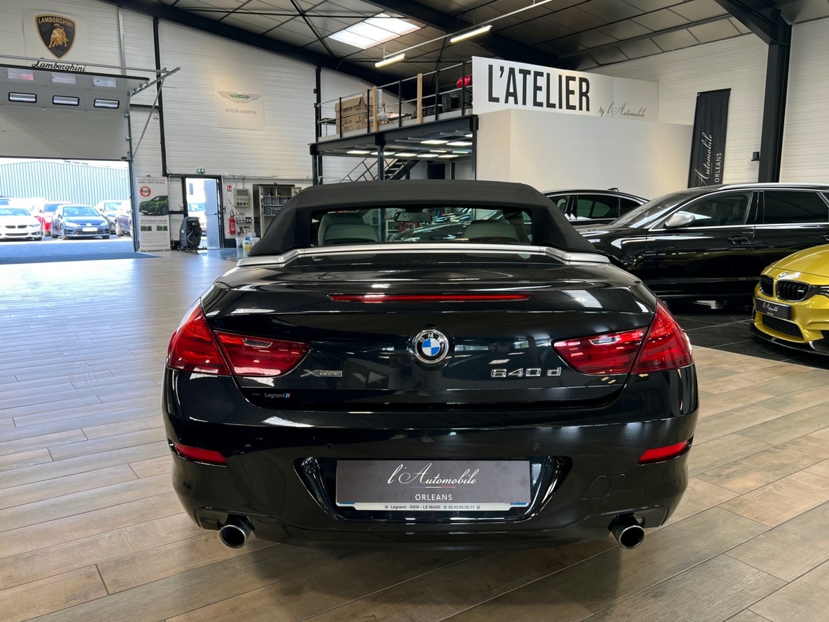 Bmw Série 6 CABRIOLET F12 XDRIVE 640D 313 LUXE BVA