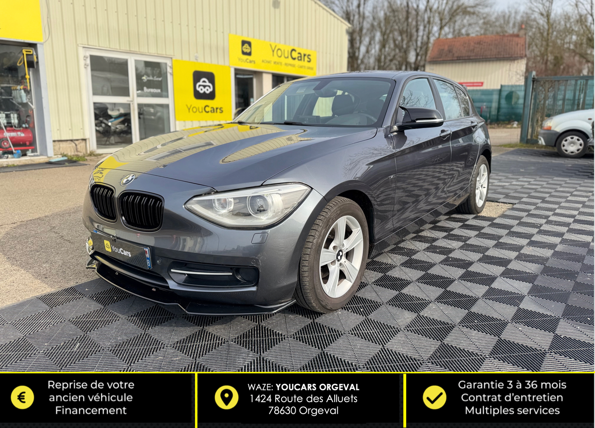 Bmw Série 1 114i 1.6 102 cv - APPLE CARPLAY - CLIMATISATION - REGULATEUR DE VITESSE