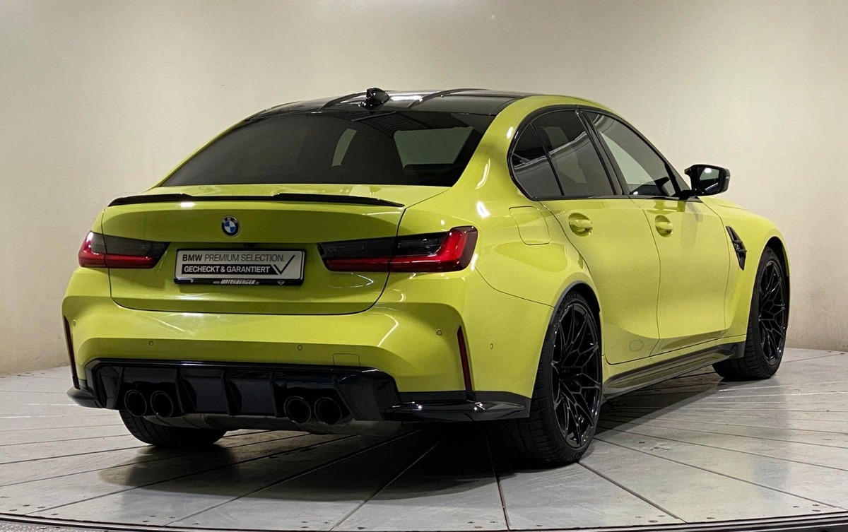 Bmw M3 VII 3.0 510ch Competition M xDrive Sao Paulo Yellow