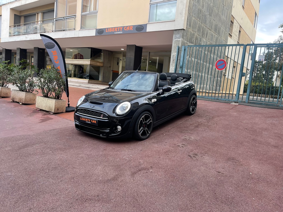 Mini Cabrio cooper s 192 CV / JANTES GP / BLACK