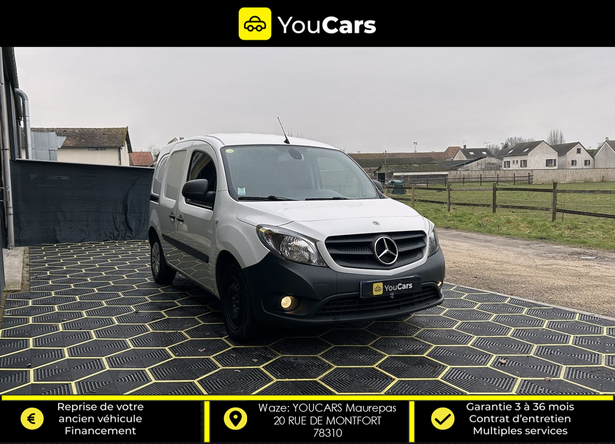 Mercedes-Benz Citan 109 CDI FOURGON 95 cv ENTRETIEN MERCEDES - CAMERA DE RECUL - BLUETOOTH MUSIC