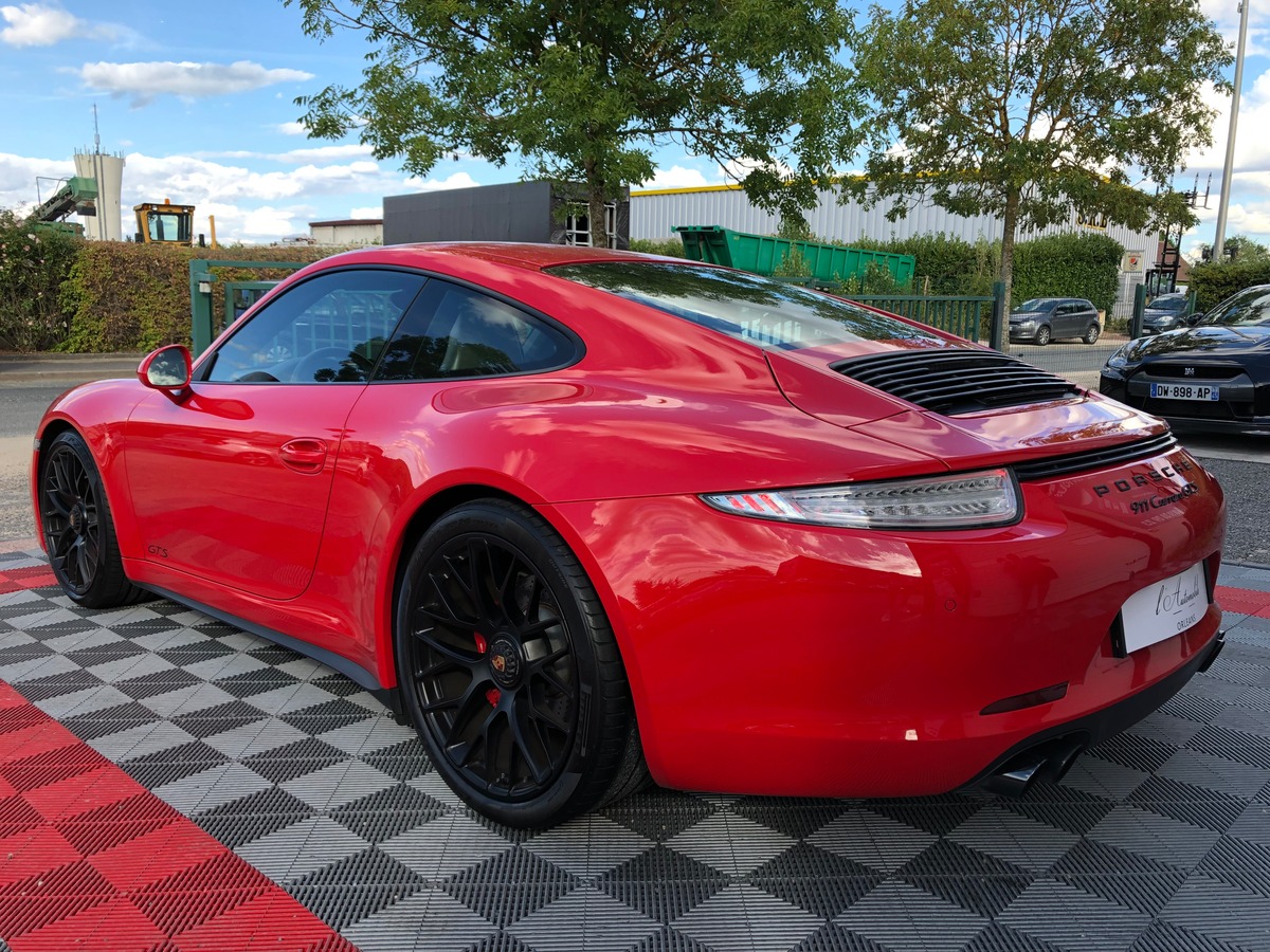 Porsche 911 991 GTS 3.8 430 ROUGE INDIEN o