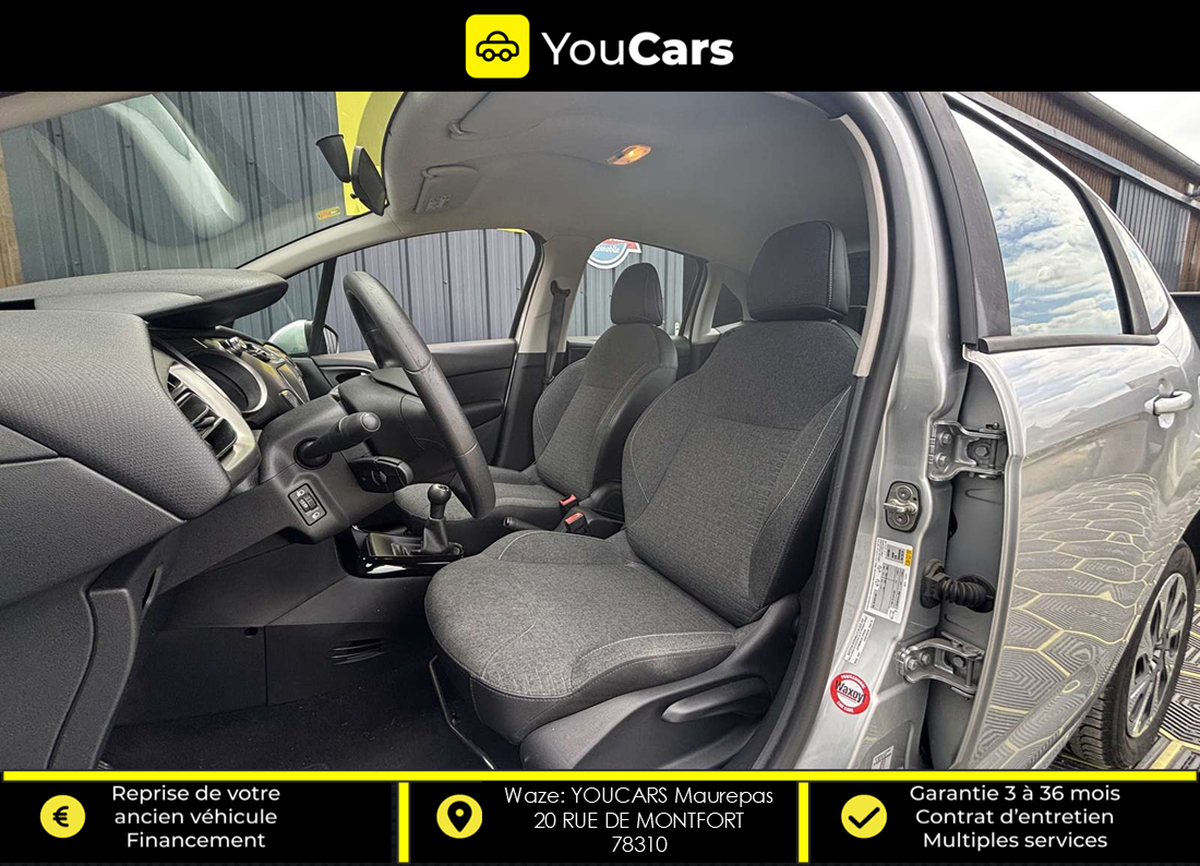 Citroën C3 1.6 BlueHDi 99 cv APPLE CARPLAY ENTRETIEN A JOUR