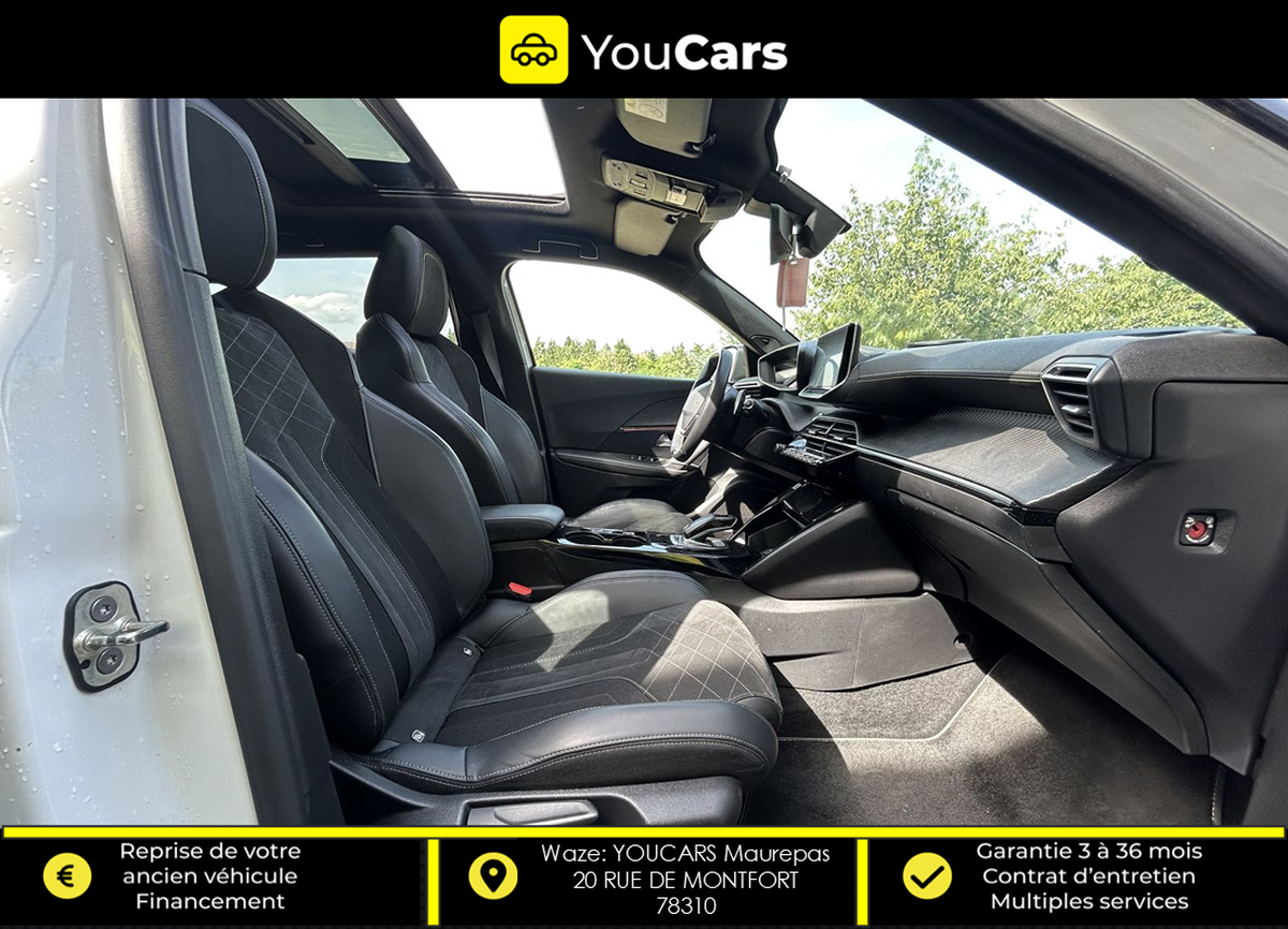 Peugeot 2008 GT 1.5 EAT8 130 cv TOIT OUVRANT - SYSTEME AUDIO FOCAL - SIEGES CHAUFFANTS