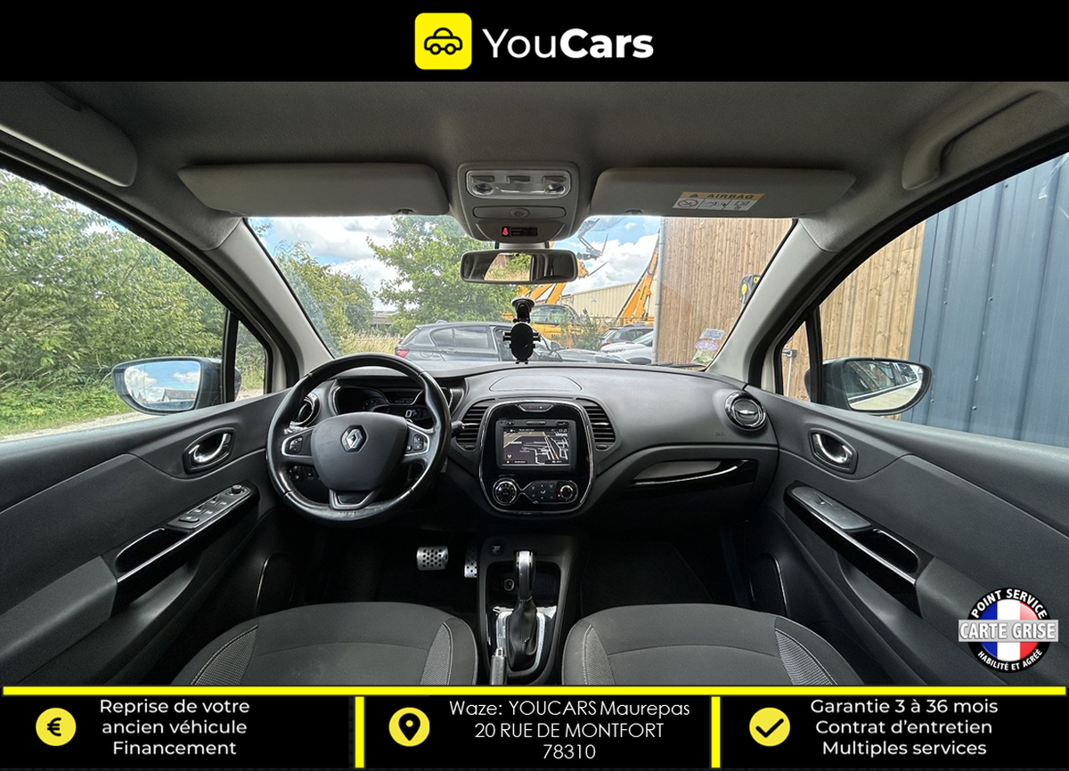 RENAULT Captur INTENS 1.2 TCe EDC6 120 cv ENTRETIEN EXCLUSIF RENAULT - RADAR DE RECUL