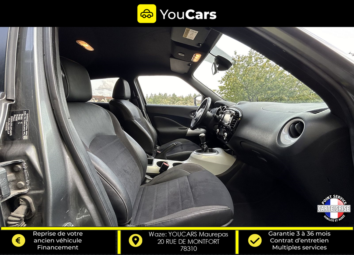 Nissan Juke CONNECTA UK Phase 3 1.5 dCi S&S 110 cv COURROIE DE DIST FAITE - CAMERA DE RECUL - GPS