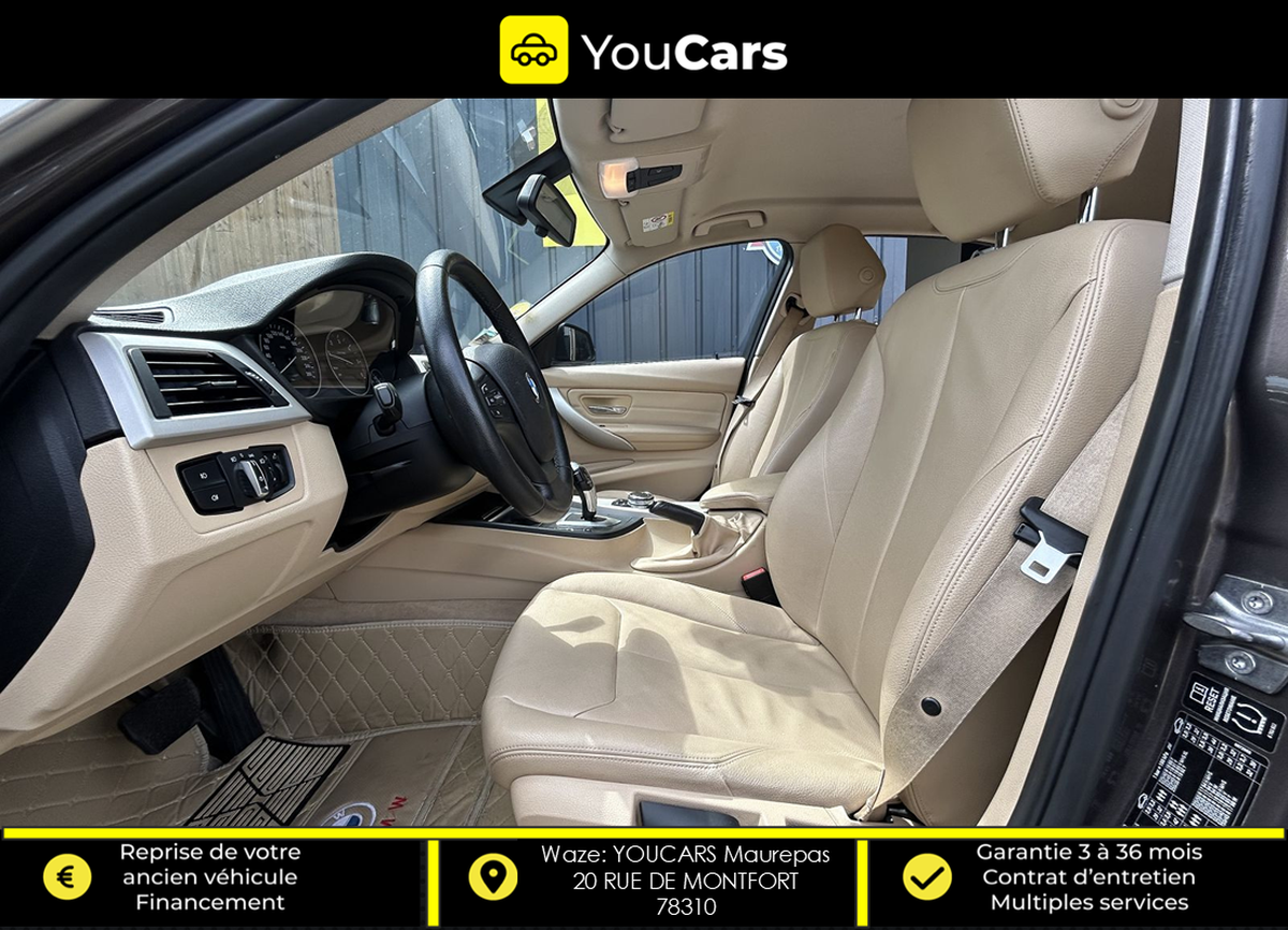 Bmw Série 3 316d 2.0 d DPF 116 cv BOITE AUTO - GPS - RADAR DE RECUL AR