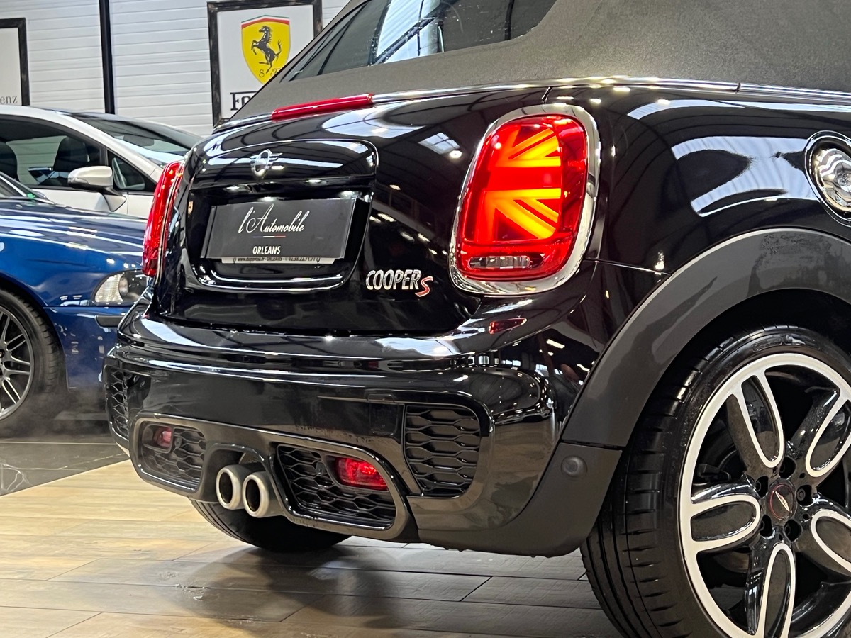 Mini Mini CABRIOLET COOPER S JCW 192CV BVA8 HARMAN/CAM 1ERE MAIN h