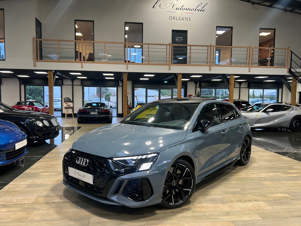 Audi RS3 Sportback IV QUATTRO 2.5 TFSi 400 cv S-TRONIC7 GRIS KEMORA FR