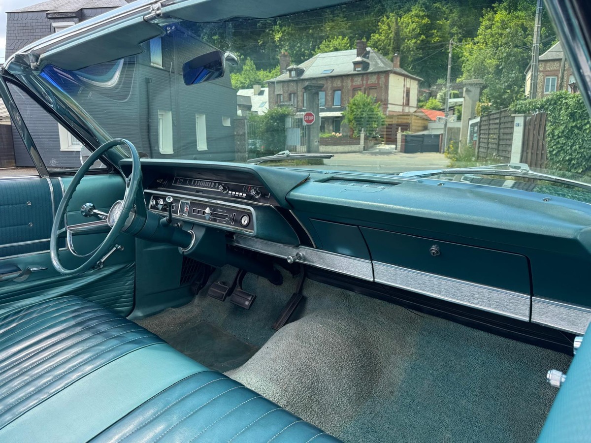 Ford Galaxie 500 V8 352 Ci 1965 CABRIOLET Génération 3