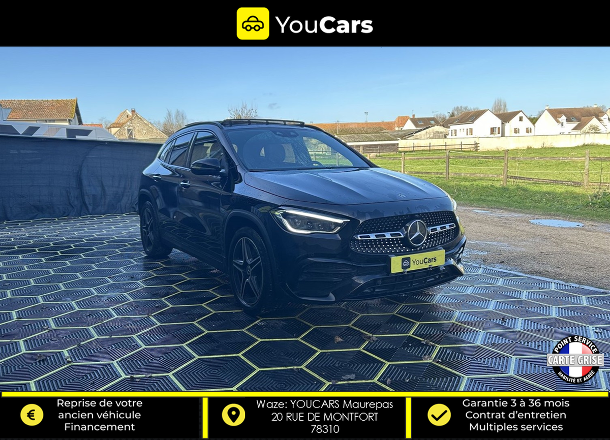 Mercedes-Benz GLA 220d 190cv 4Matic AMG Line 8G-DCT TOIT OUVRANT - SIEGES ELECTRIQUES CHAUFFANTS AV