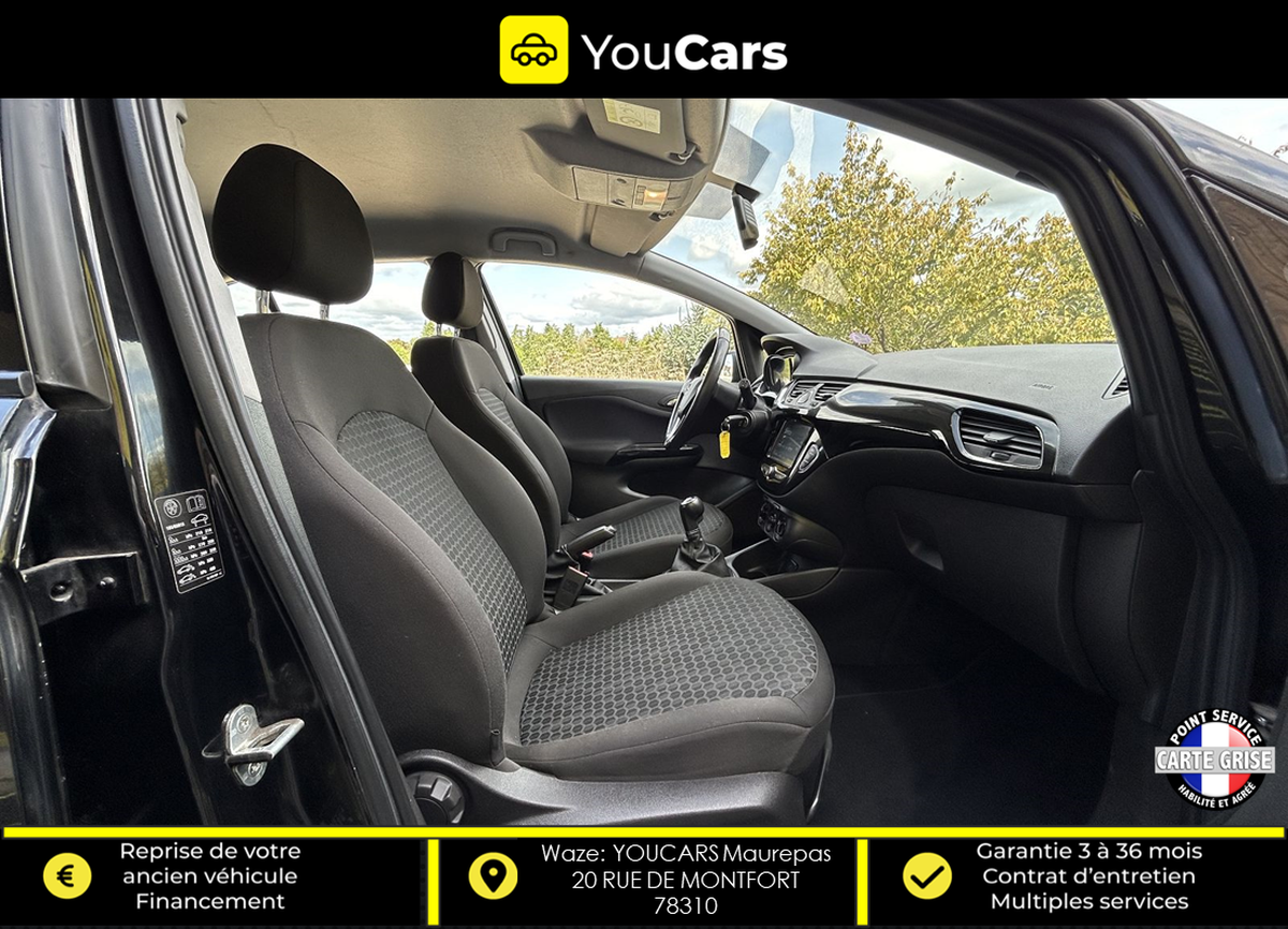 Opel Corsa E 5 Portes 1.4 i 90 cv CARPLAY - RADAR DE RECUL AR