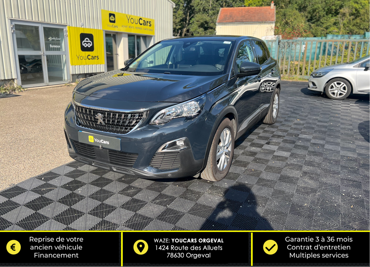 Peugeot 3008 1.5 bhdi 130cv EAT8 Boite auto - MOTEUR FIABLE - VITUAL - FAIBLE CONSOMMATION