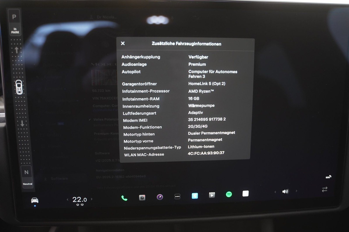 Tesla Model X Plaid 100 kWh 6 places
