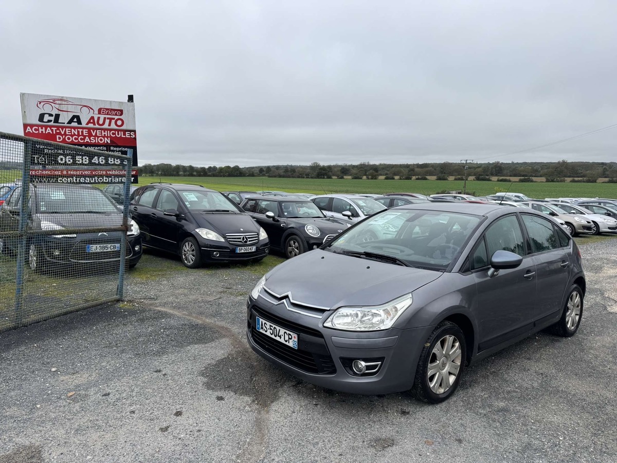 Citroën C4 1.6 hdi 110cv boite auto faible km 2eme main 