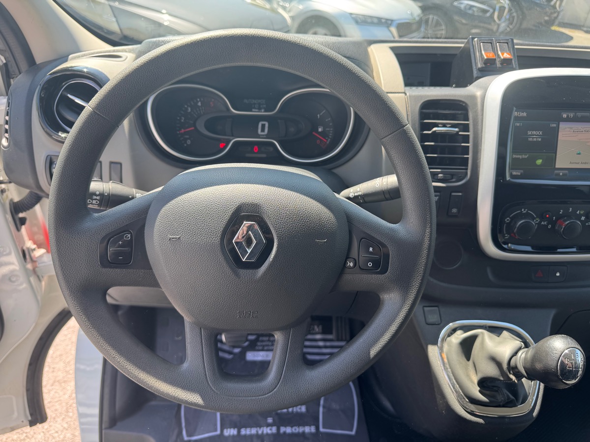 RENAULT Trafic L1H1 1.6 DCI 125CH GRAND CONFORT VITRE / PRIX HT