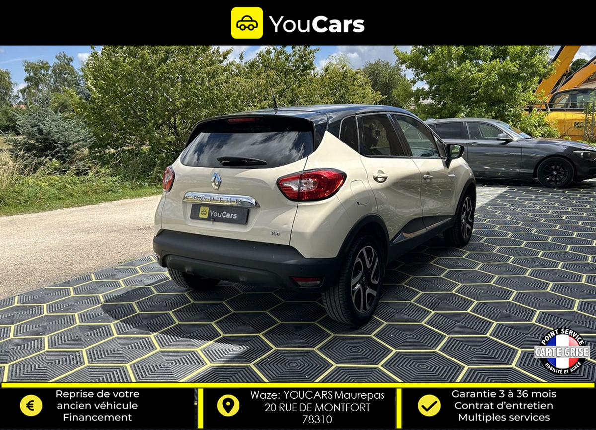 RENAULT Captur INTENS 1.2 TCe EDC6 120 cv ENTRETIEN EXCLUSIF RENAULT - RADAR DE RECUL