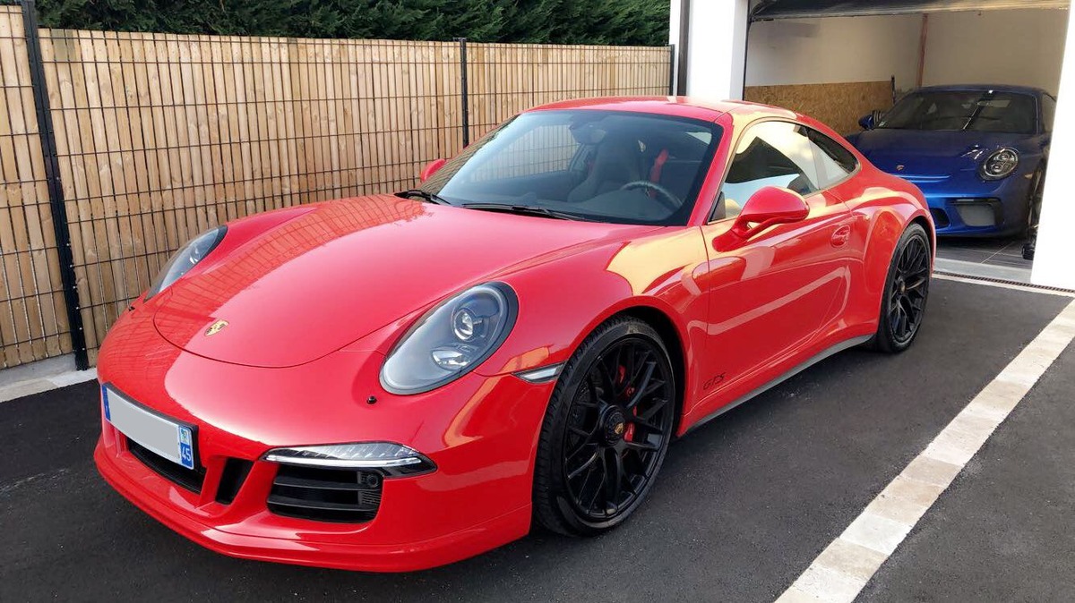 Porsche 911 991 GTS 3.8 430 ROUGE INDIEN o